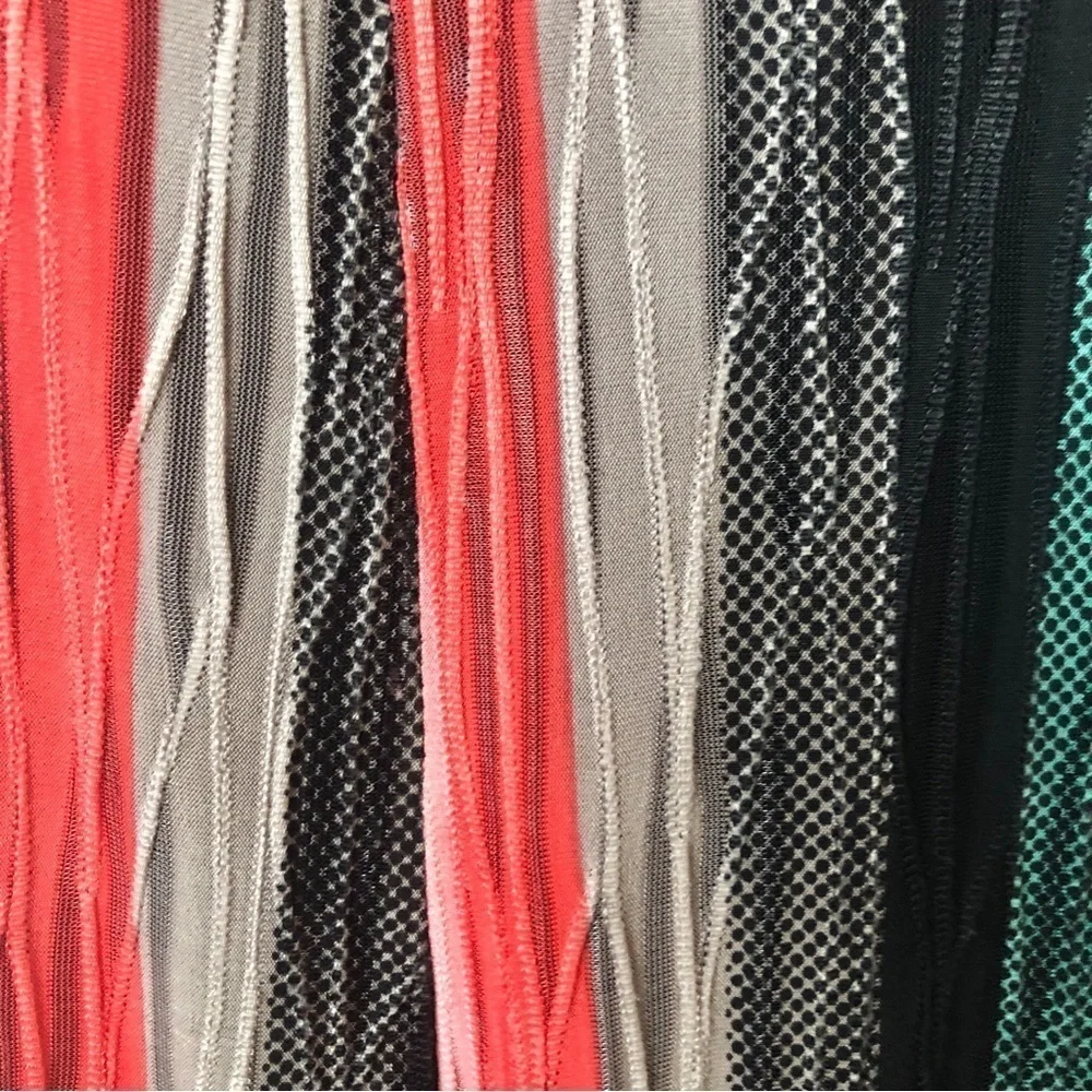 RUNWAY Dinh Ba Design Rainbow Textured Dress S - Picture 12 of 12